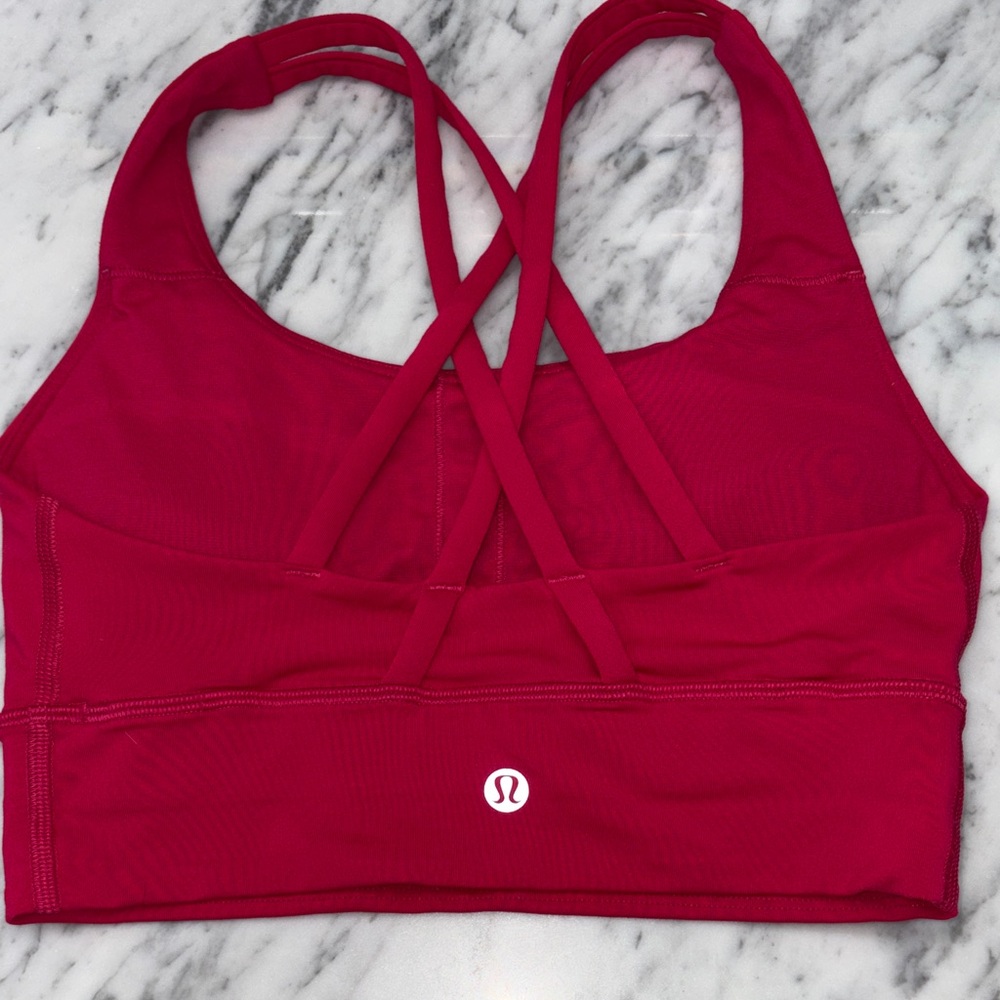 lululemon athletica Women's Vibrant pink. Sports Bra. Size 4. Worn once